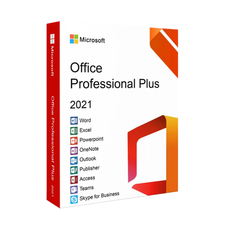 Microsoft Office Pro Plus 2021 - Jednokratna kupovina za 1 PC / Digitalno preuzimanje
