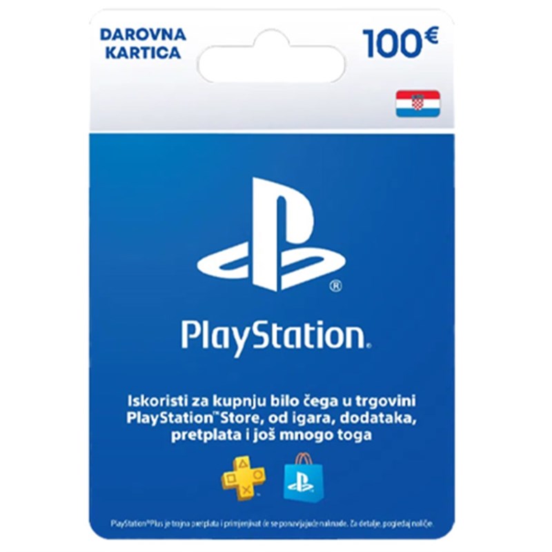 PLAYSTATION NETWORK HRVATSKA - 100 EUR