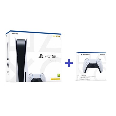 AKCIJA! PLAYSTATION 5 C CHASSIS + PS5 DUALSENSE WIRELESS CONT.