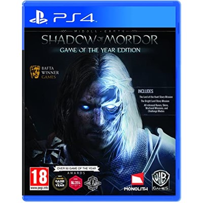 MIDDLE EARTH SHADOW MORDOR GOTY PS4