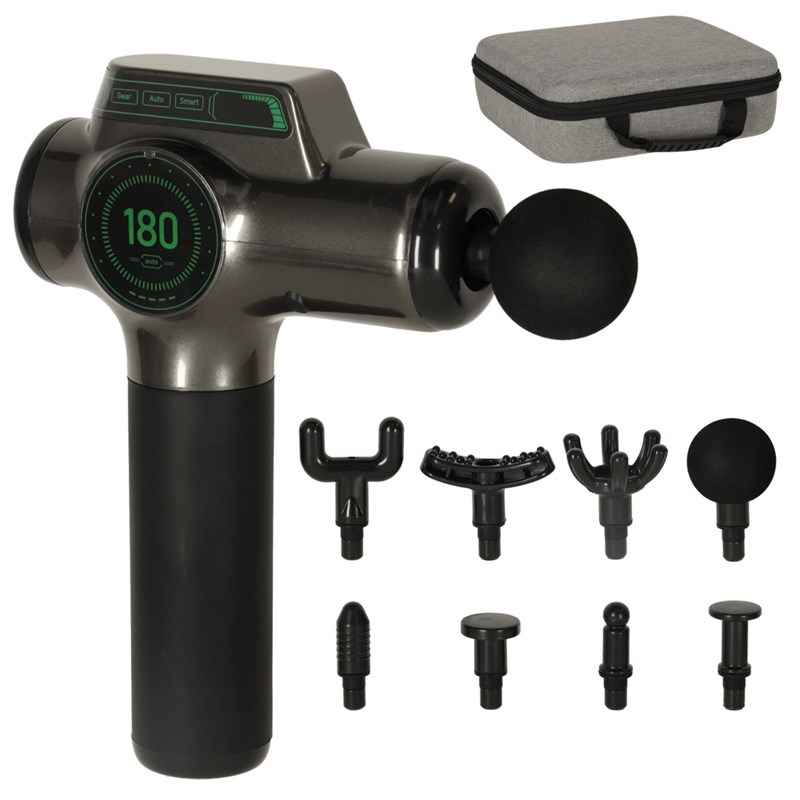 BLACK FRIDAY - Fascia Masažer pištolj sa 8 nastavaka - massage gun