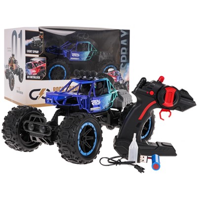 BLACK FRIDAY - RC AUTO CRAWLER ROCK - SMOKE FUNCTION - LIGHTS - AUTOMATIC DEMO.