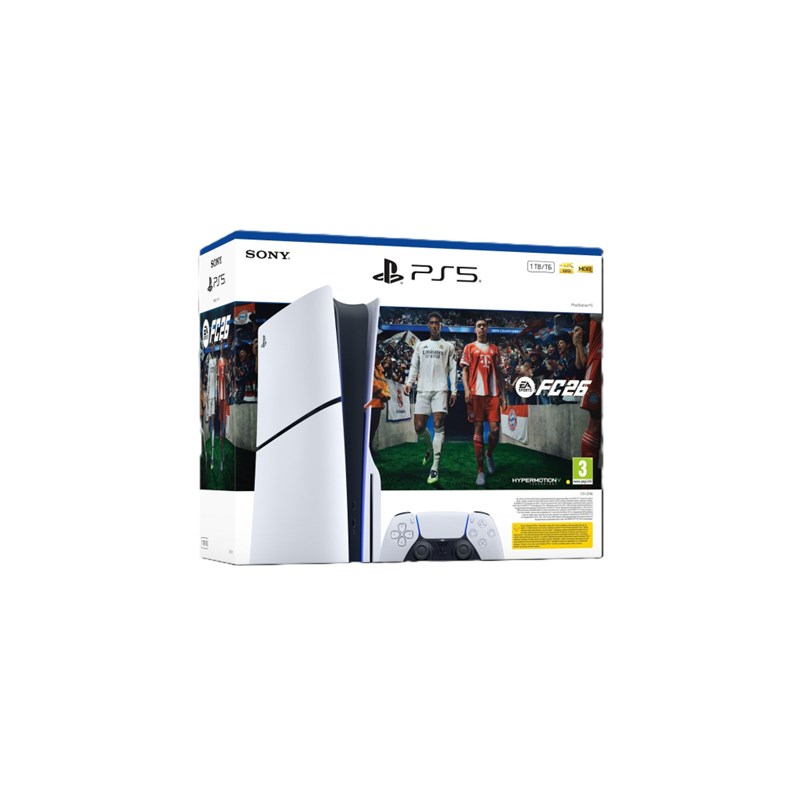 AKCIJA - PlayStation 5 Slim E chassis + EA Sports FC 26 VCH PS5