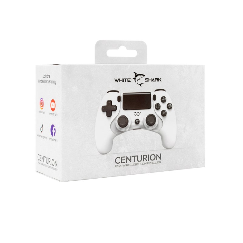 White Shark GAMEPAD GPW-4006 CENTURION / PS4 BIJELI
