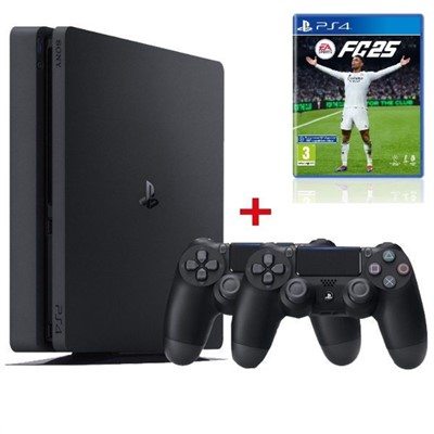 AKCIJA - PLAYSTATION 4 SLIM 500GB + EA SPORTS FC 25 PS4 + DUALSHOCK V2