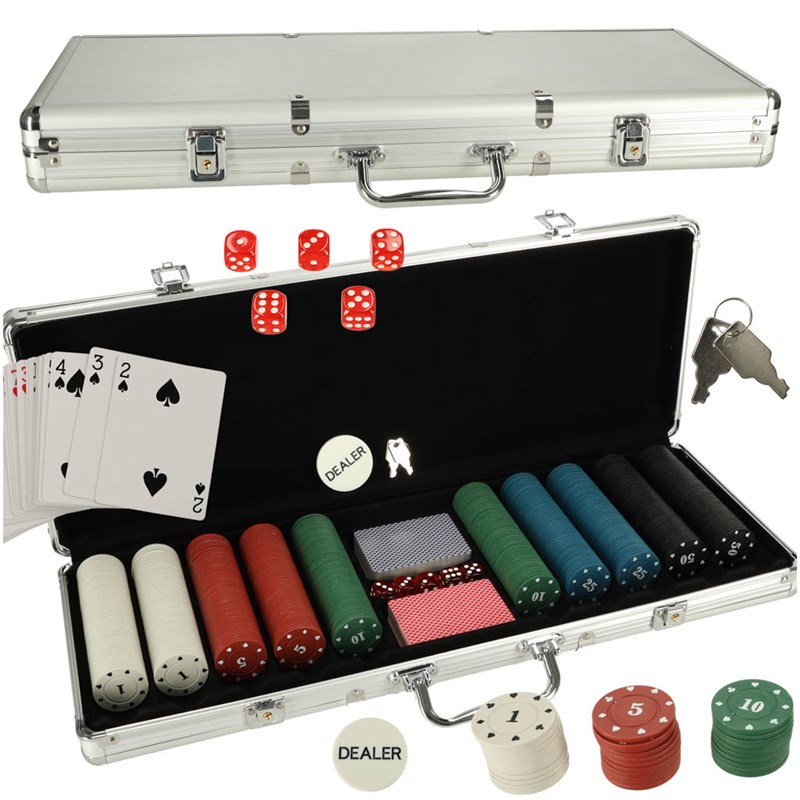 BLACK FRIDAY - POKER SET 500 CHIPS