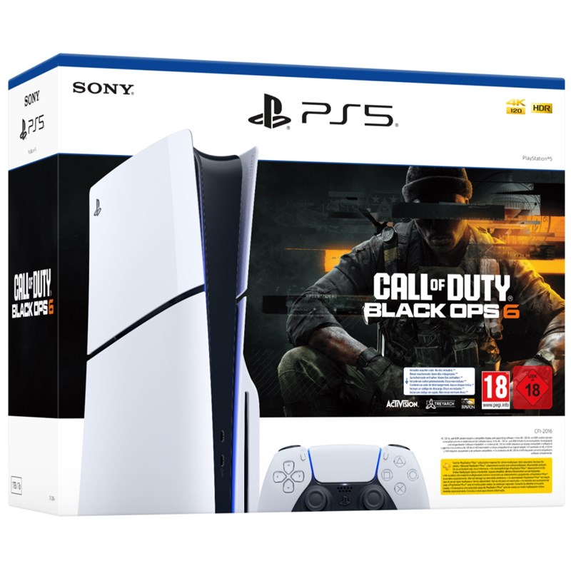 PlayStation 5 Slim D chassis + Call of Duty: Black Ops 6 VCH
