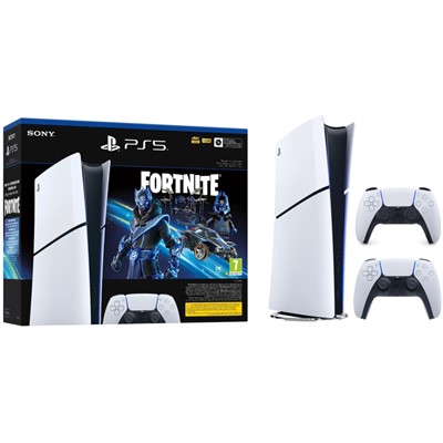 BLACK FRIDAY - PlayStation 5 Slim Digital Edition D chassis + Fortnite VCH + PS5 Dualsense Wireless Controller v2