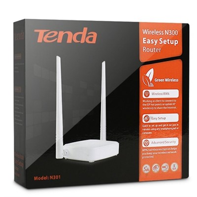 TENDA WIRELESS N ROUTER 300MBPS