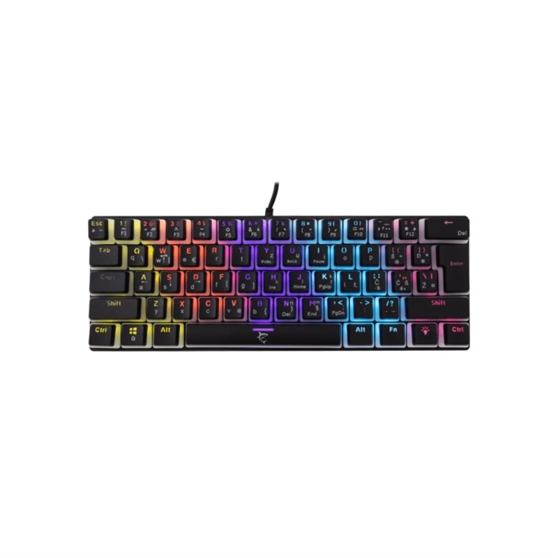 WHITE SHARK TASTATURA ASHIKO GAMING MEHANIČKA RED. SW - HR LAY.