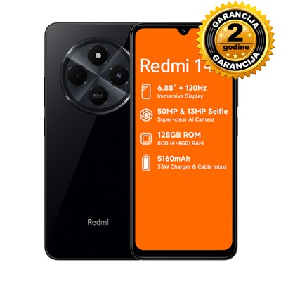 Xiaomi Redmi 14C 8GB 256GB Black EU